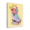 Stupell Industries Disco Roller Skate Flowers Wall Plaque, design by Jilly Jack Designs